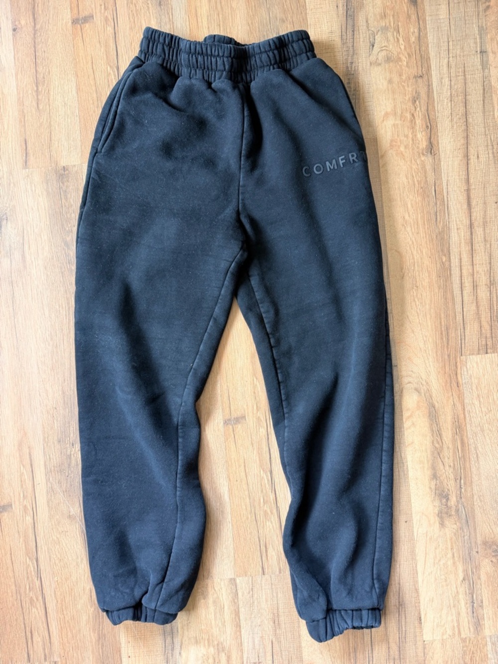 Black Women's Fleece Jogger Sweatpants